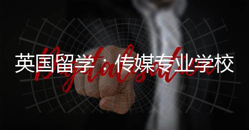 荐媒专校推留学英国业学传